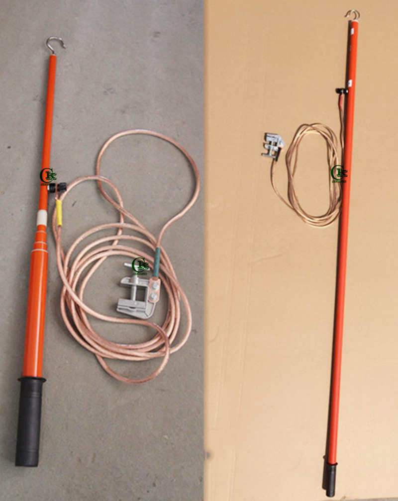 便携式高压放电棒 电工高压直放阻放两用式放电棒 10kv35kv110kv