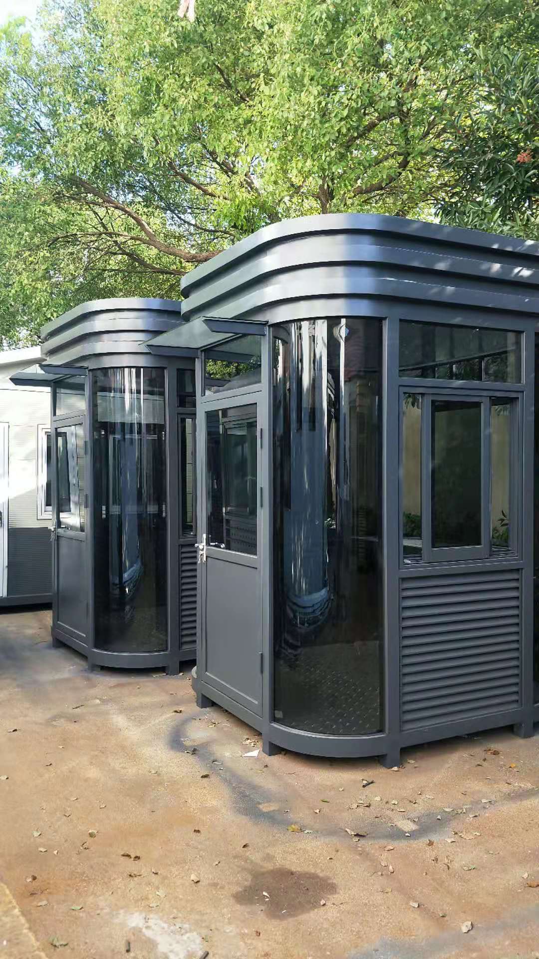 上海豪亭厂家定制钢结构岗亭 保安岗亭 治安亭 价格实惠