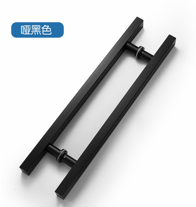 玻璃门拉手不锈钢门把手方管推拉门地弹门ktv大门大拉手厂家