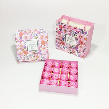 厂家直销香皂玫瑰花16朵礼盒装520七夕教师节情人节生日礼物批发