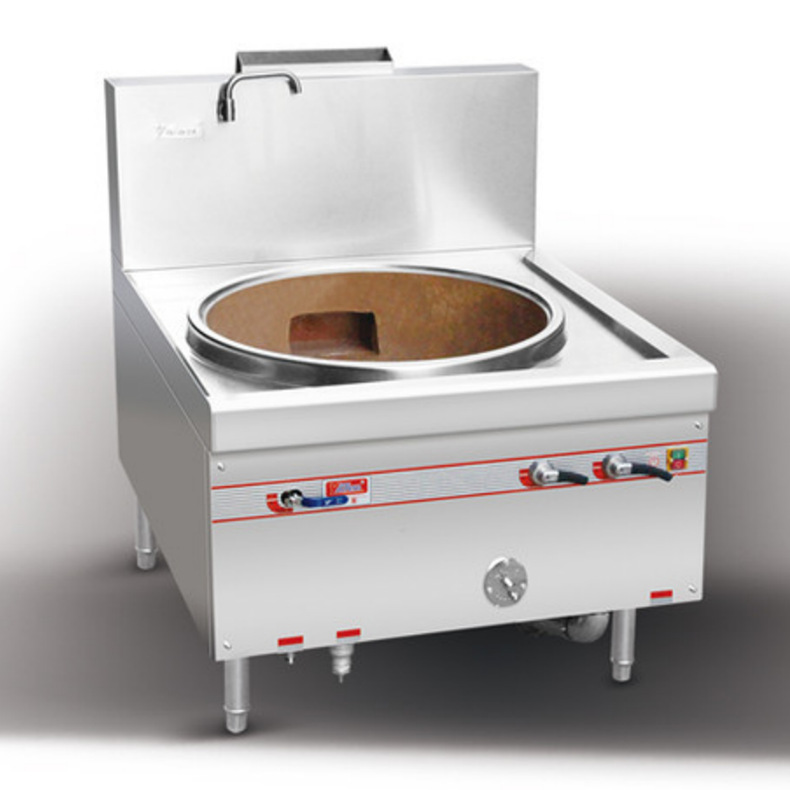 宇丰御丰燃气天然气大锅灶熄火保护80中餐灶商用不锈钢单位食堂