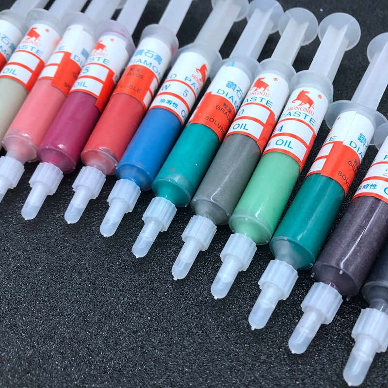 钻石研磨膏w2.5w3.5w5金刚石金属镜面抛光膏模具玉石手机划痕修复