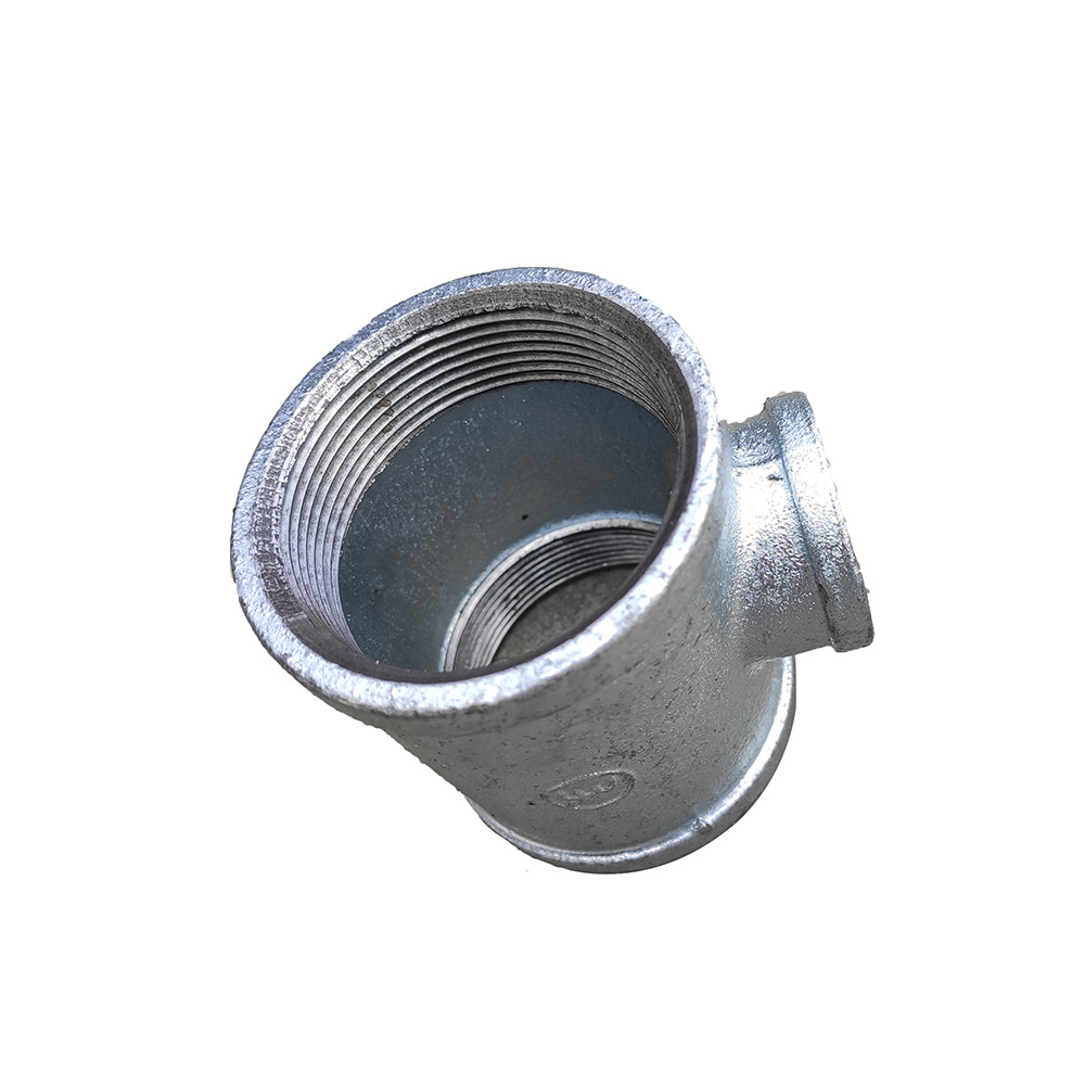 建支国标燃气玛钢管件燃气管件三通批发天然气管道连接件