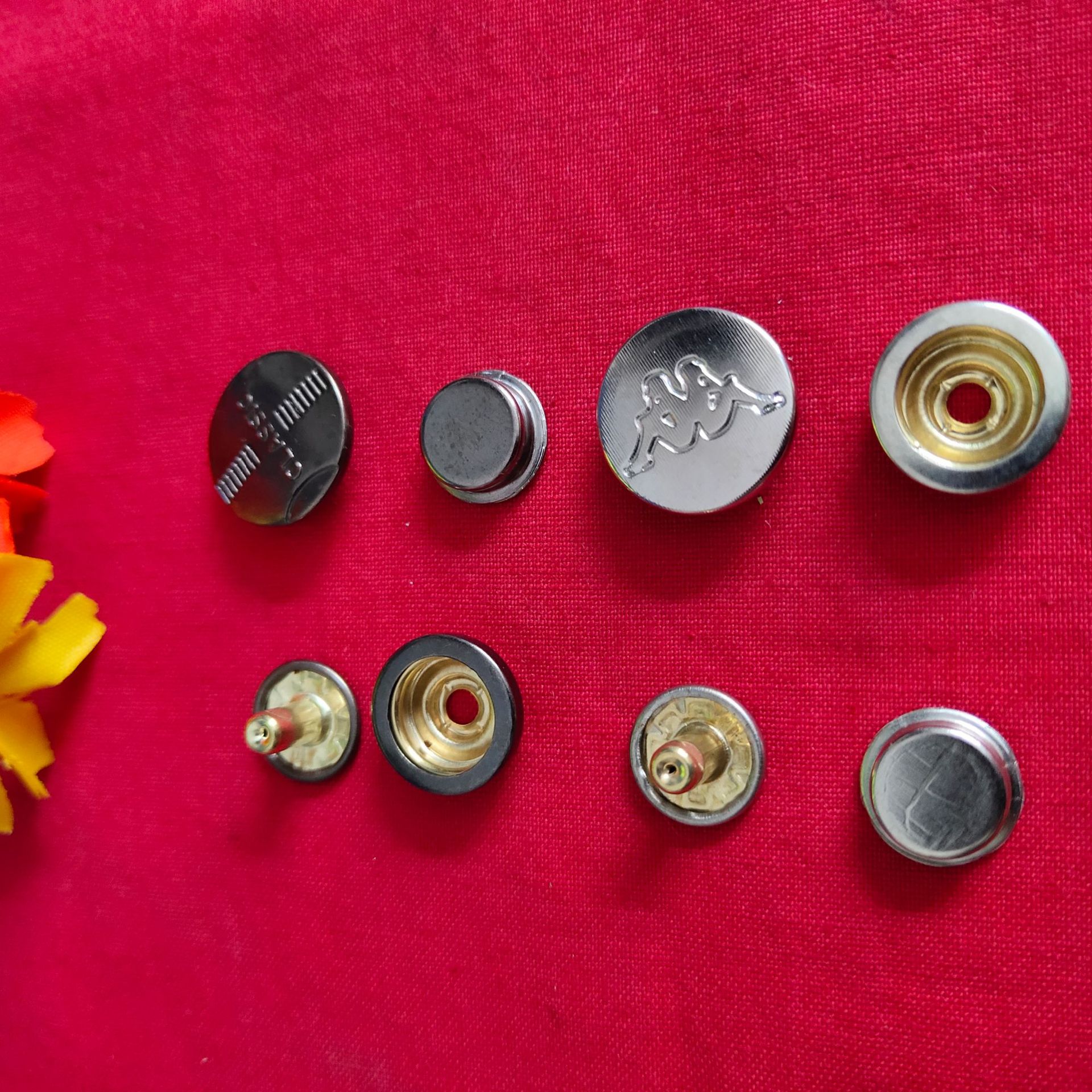 厂家直销新式17毫米面501铁四合扣 服饰四合扣 羽绒服四合扣
