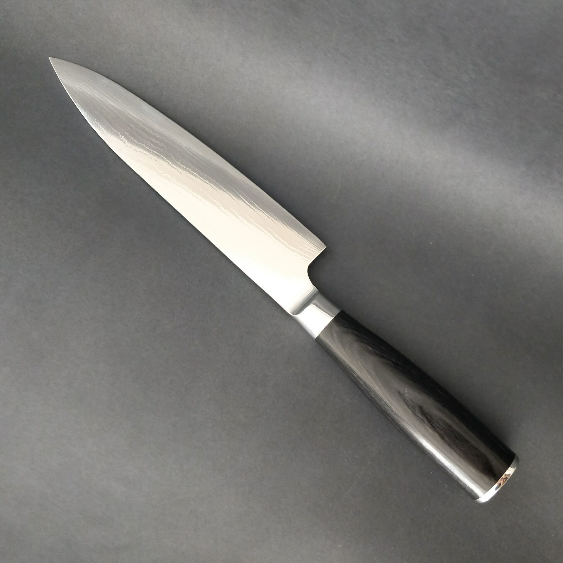 大马士革流沙纹厨师刀 镜光8寸厨师刀 切片刀 67层大马士革厨师刀