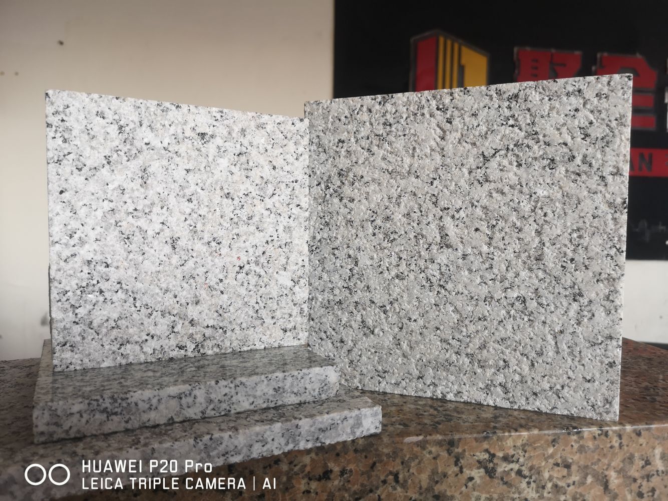 自有矿山芝麻白路沿石 花岗岩石材 工程板光面花岗岩厂家批发