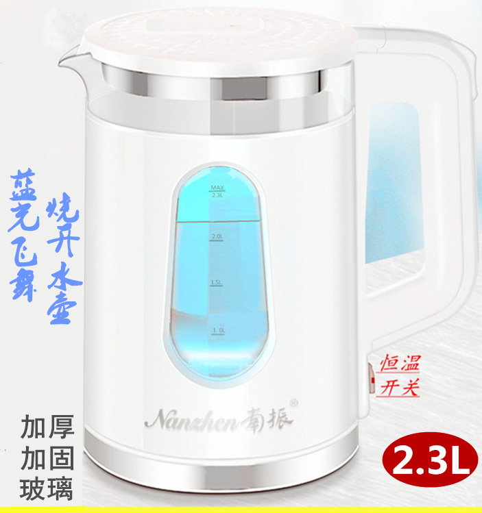 Glass Kettle Automatic Broken Electric Kettle Fast Kettle Transparent Home Stewpot Boiled Tea Can Be Sent on Behalf