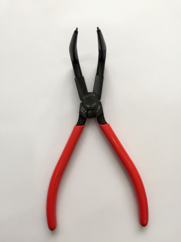 fujiya富具亚f-220c f-220d卡弹钳 加长号弹簧钳 外卡剪钳 卡簧钳