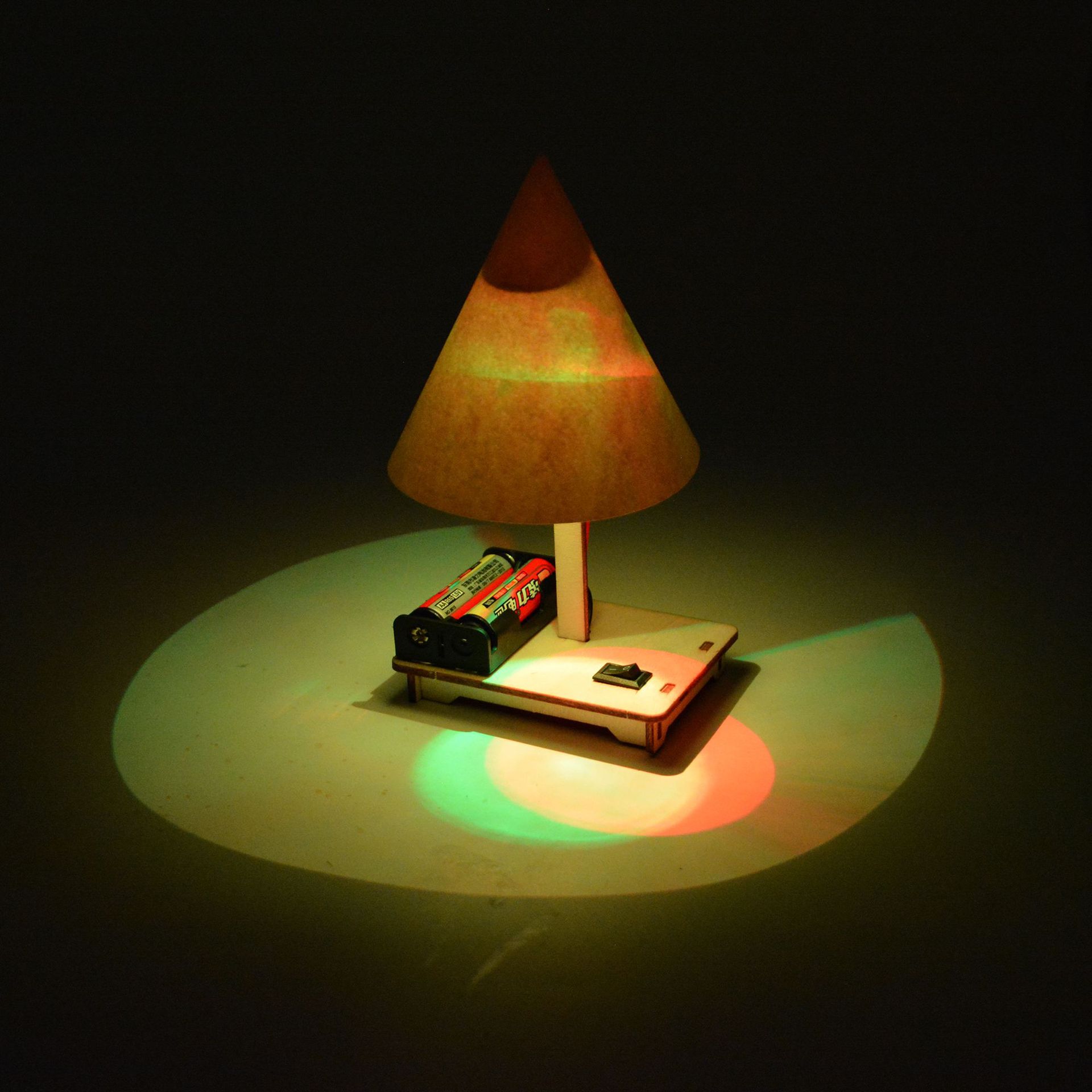 diy小台灯儿童手工小夜灯少儿创客教育科技小制作模型套件材料包