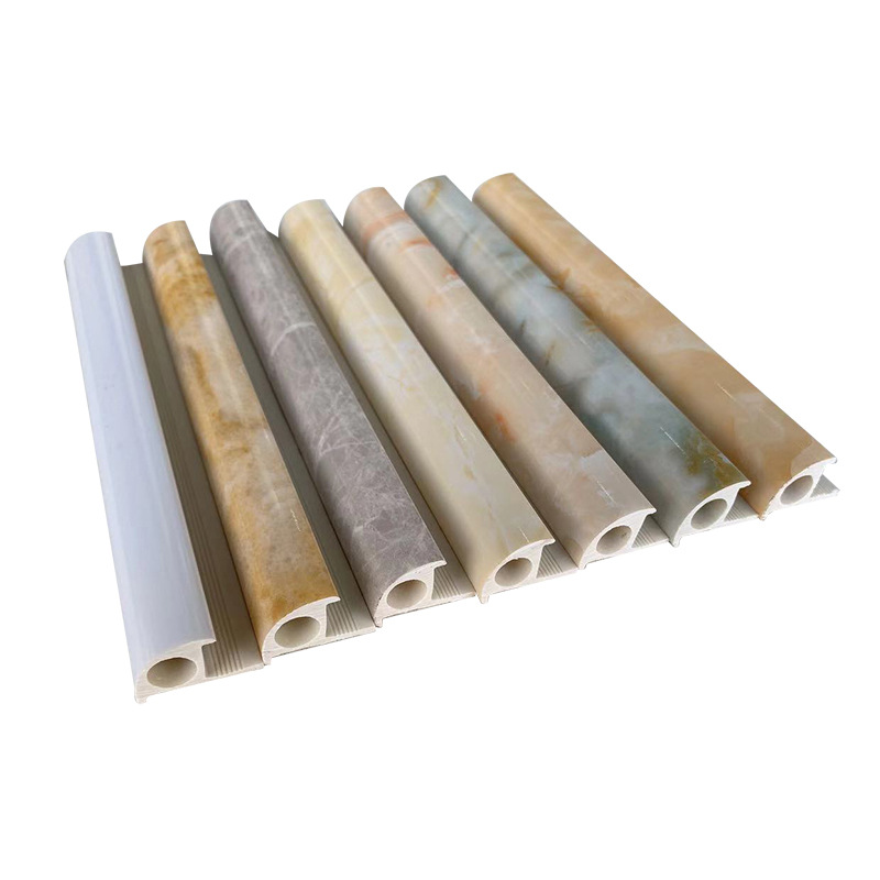 石塑仿大理石纹装饰线条 瓷砖修边条阳角线 压边条空心收口条护