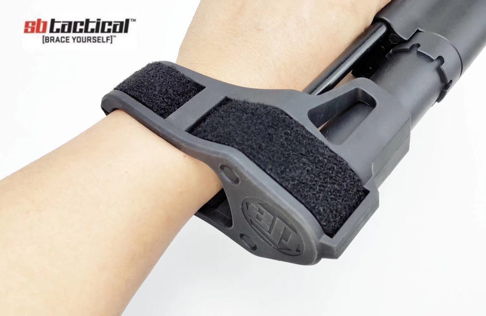 精击slr 锦明9代 sbpdw绑手后托sba3 amoeba伸缩m4 slr后托