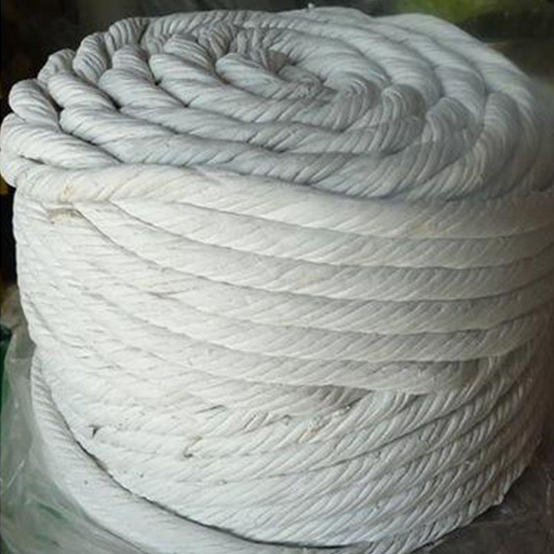 无尘石棉绳 石棉绳编织耐高温锅炉密封石棉绳扭绳 陶瓷纤维绳