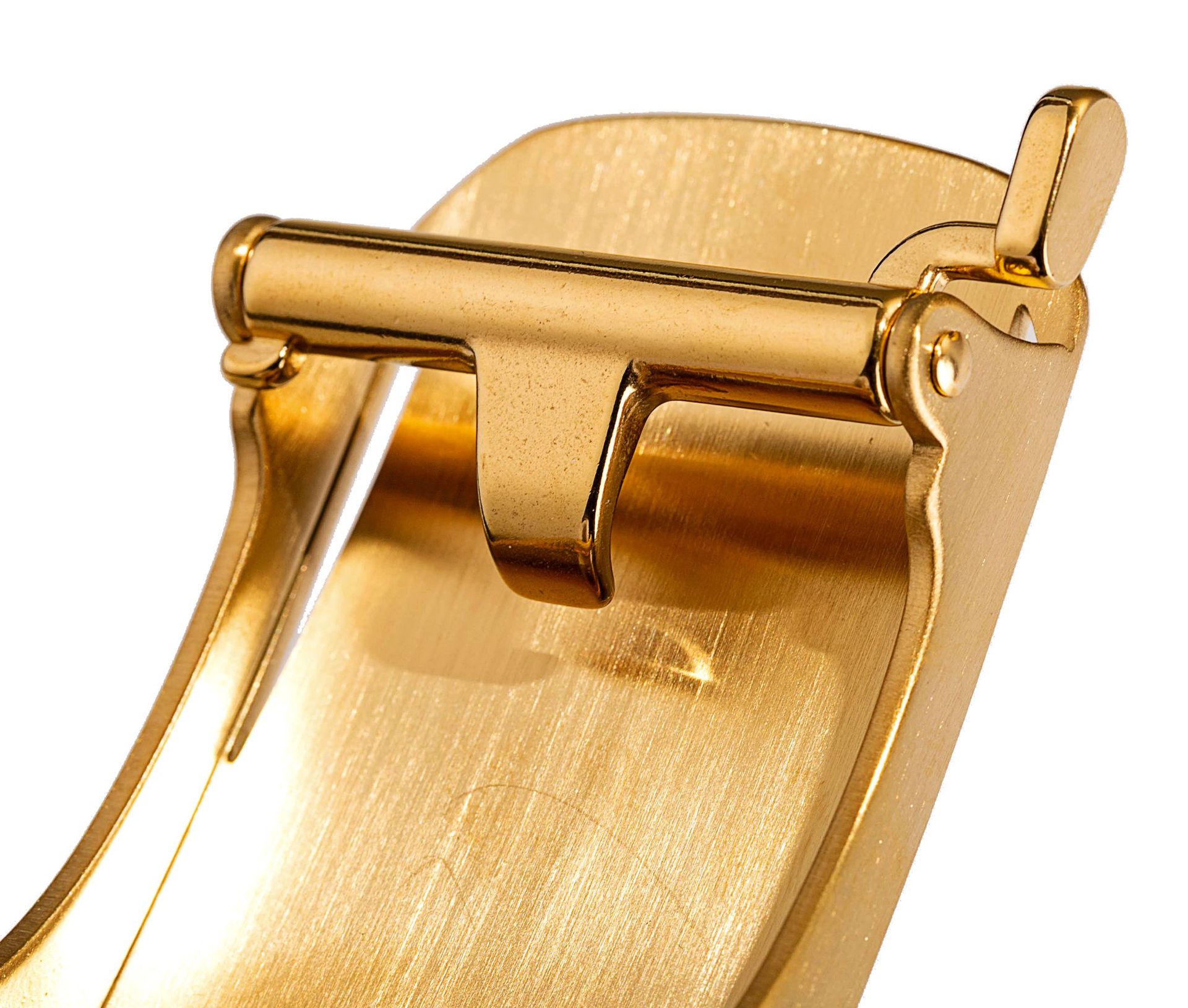 304不锈钢新款摇杆自动扣男士皮带扣耐磨防过敏钢扣腰带头3.55cm