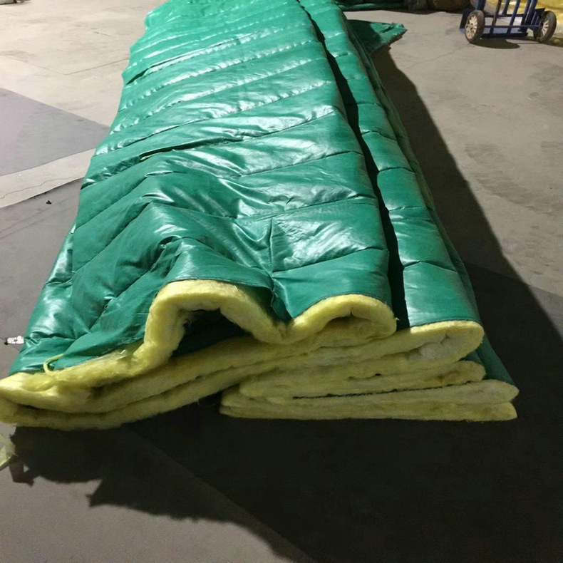 三防保温被混凝土保温被多次使用 岩棉保温被 阻燃防水保温被