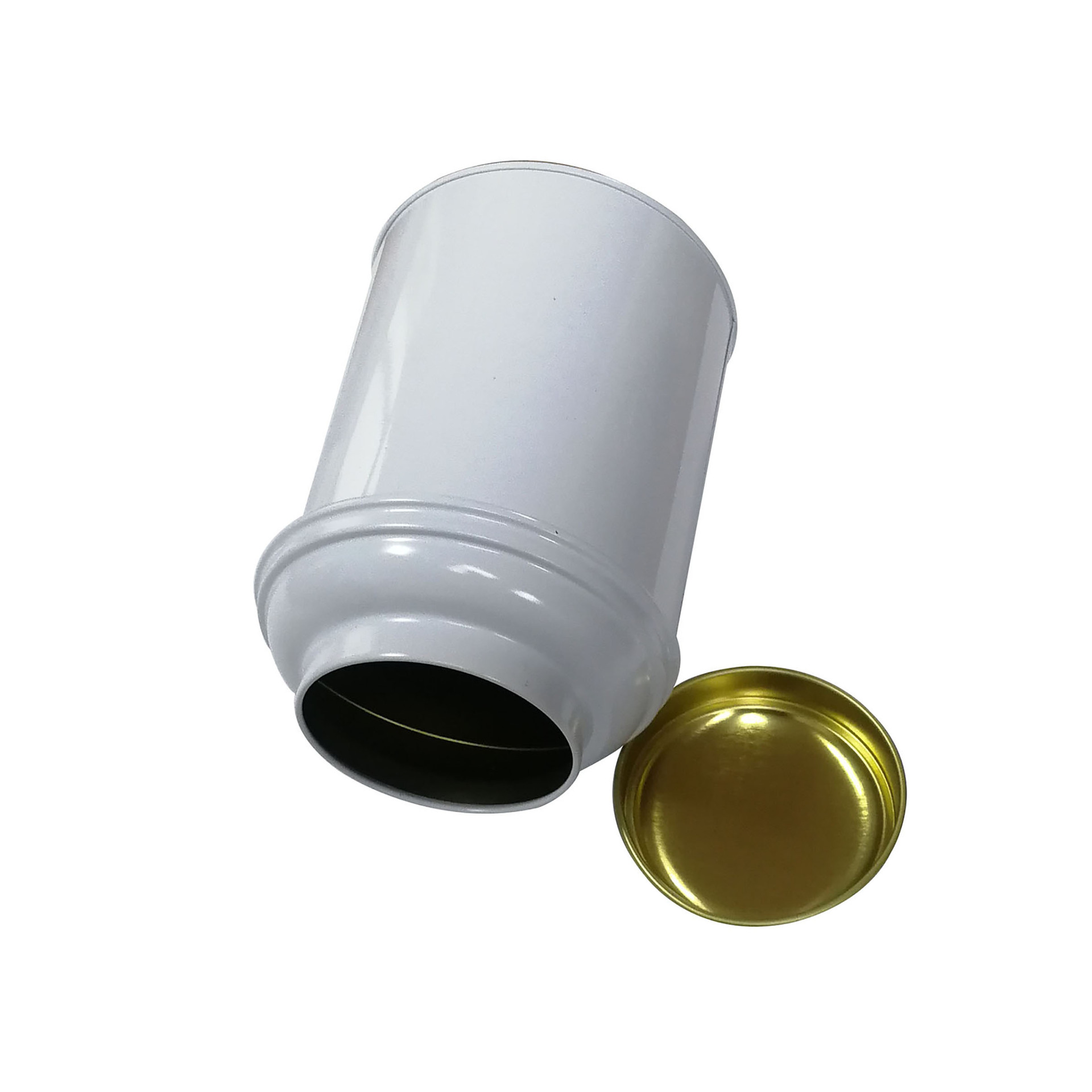 厂家热销东莞马口铁铁盒茶叶铁盒圆形铁绿茶铁盒定制