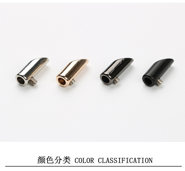 d028松紧止绳扣金属螺丝吊钟辅料纽扣抽绳配件吊钟吊坠diy装饰扣