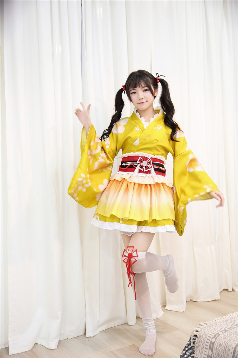 全员lovelive夏祭浴衣 觉醒真姬海未果果和服 改良和服极乐净土宅