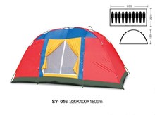 8-10人帐篷 多人超大帐篷 户外露营野营聚会十人帐篷