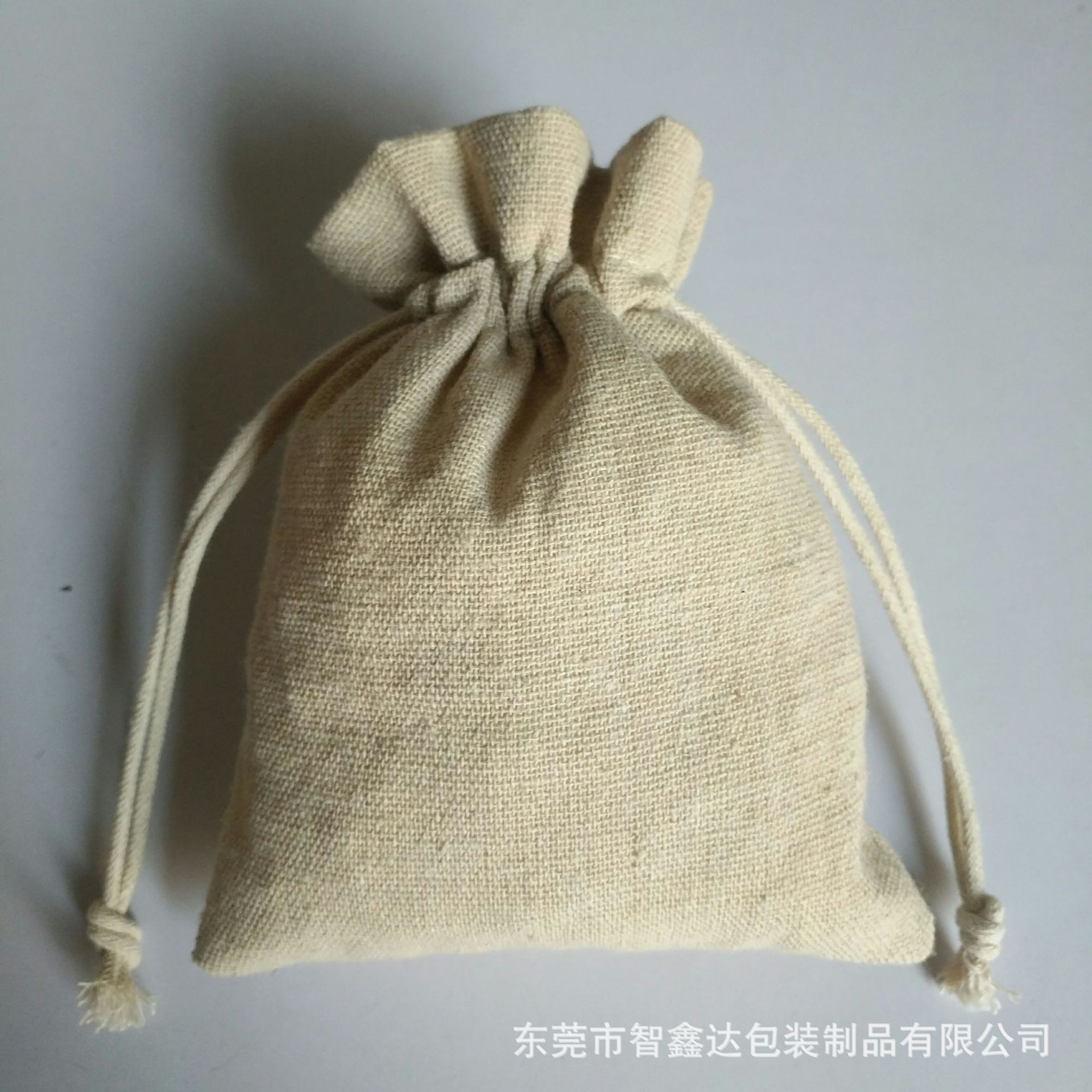 麻布袋定做 抽绳棉麻亚麻包装袋 礼品黄麻袋 大米茶叶袋定制logo