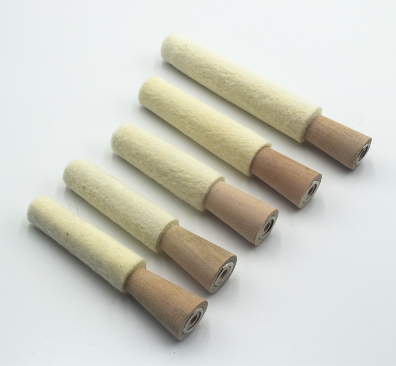 戒指内孔抛光棒 戒指抛光绒棒 3寸4寸5寸 金银首饰器材 打金工具