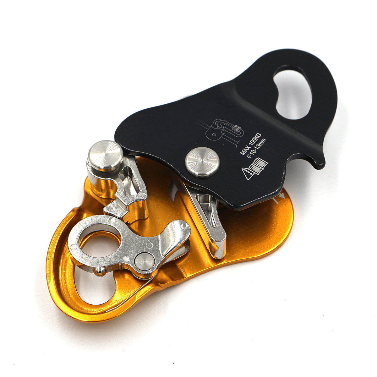 【订货】可移动自锁抓绳器止坠器高空作业攀岩防坠上升下降保护器