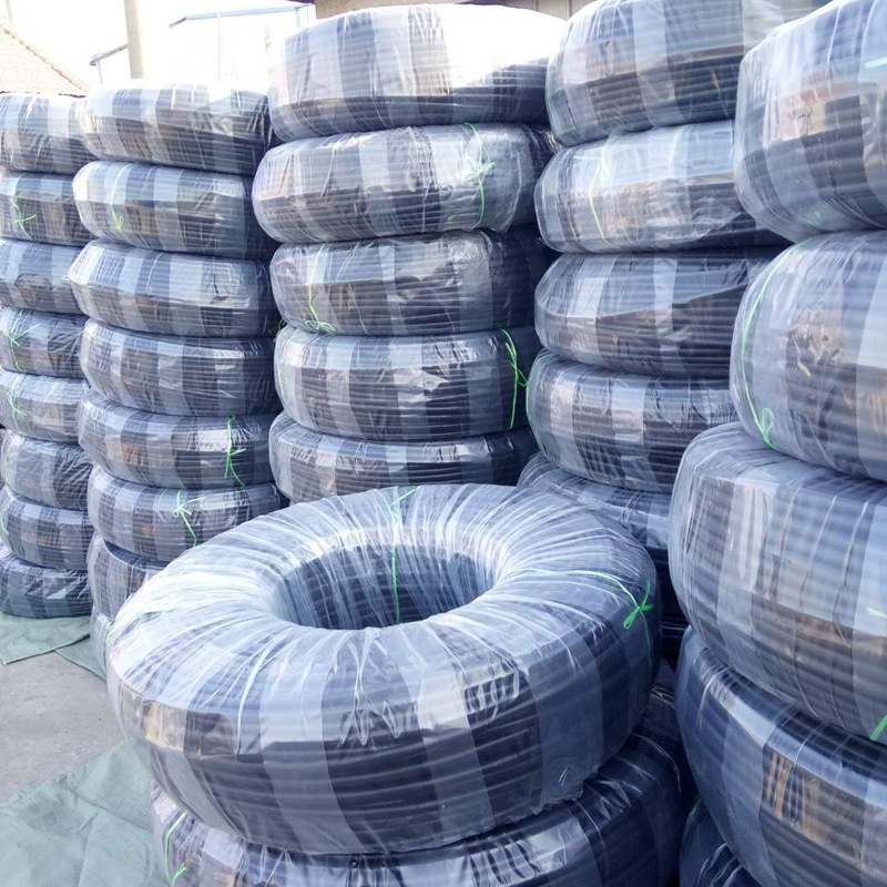 山东生产厂家直销内镶圆柱式滴灌管农林节水灌溉滴灌管批发