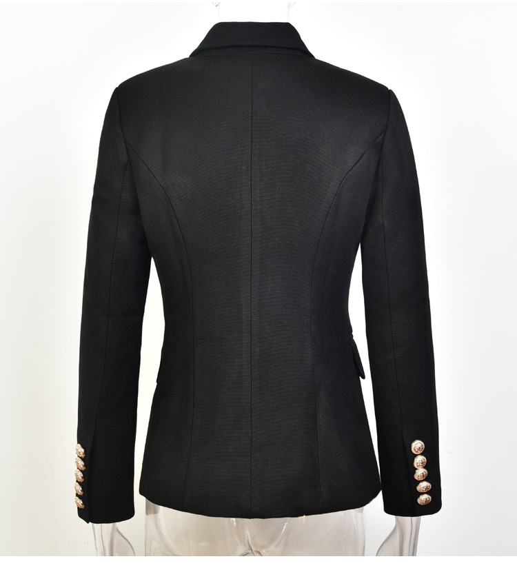 欧美走秀款狮子头修身大气上衣速卖通爆款气质西装外套