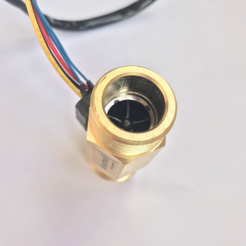 usc-hs43tbt铜霍尔水流量温度传感器壁挂炉机械设备农业灌溉定量