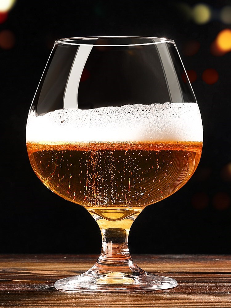 巨大超大啤酒杯大容量扎啤杯酒杯高脚杯大号红酒杯玻璃英雄杯-报价