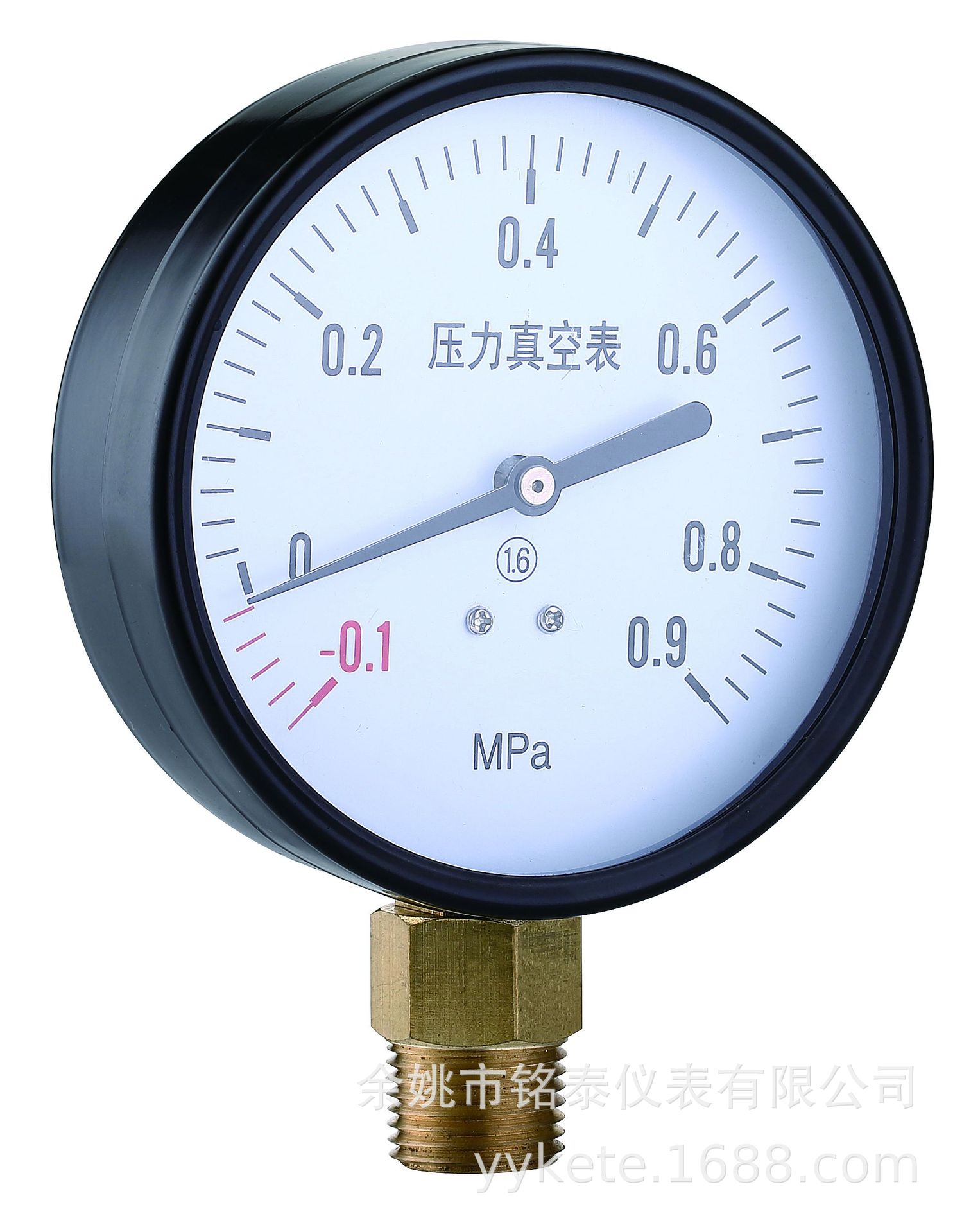 径向真空表真空压力表压力仪表