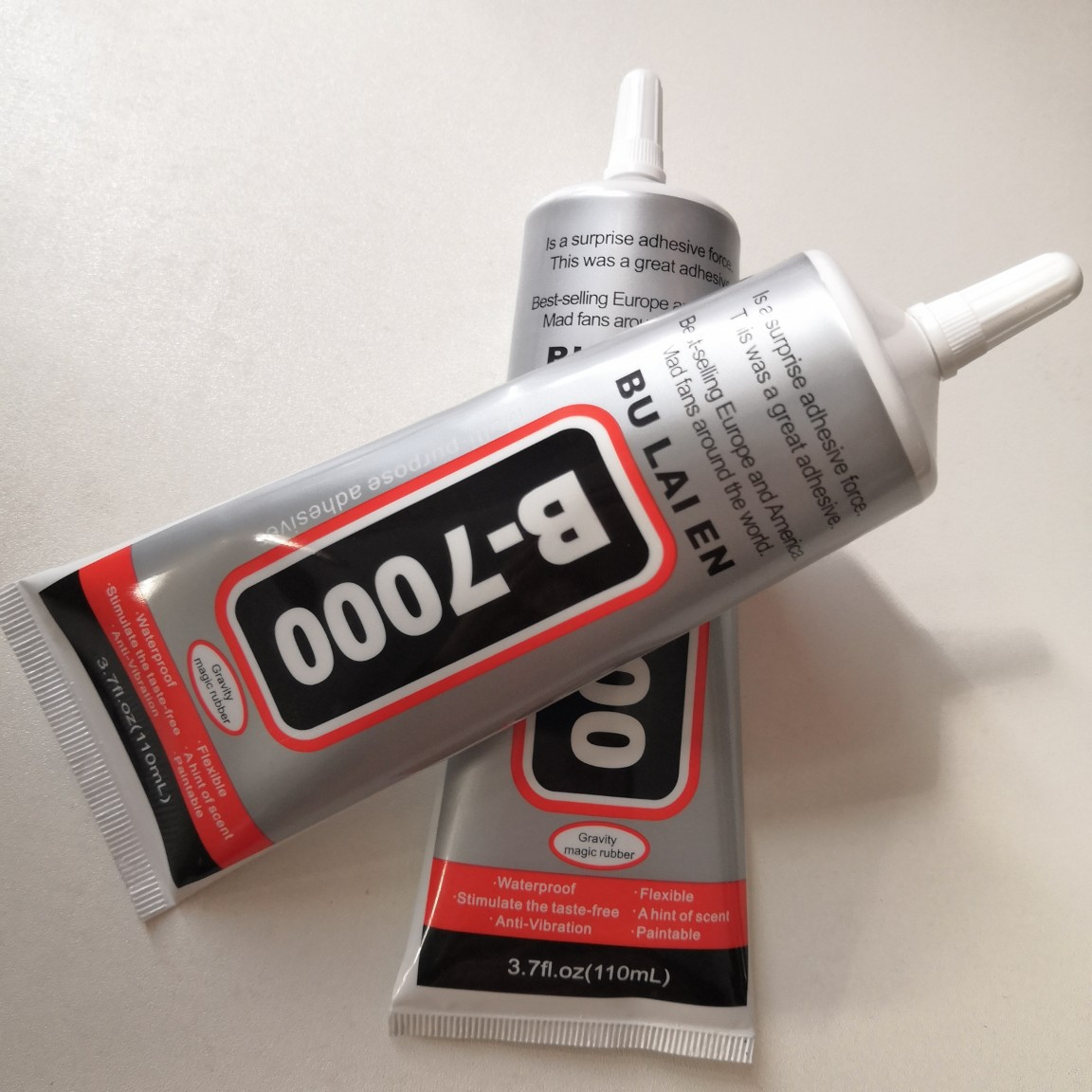 布莱恩b7000胶水自带针头手机壳美容胶水 贴钻 diy饰品工具110ml