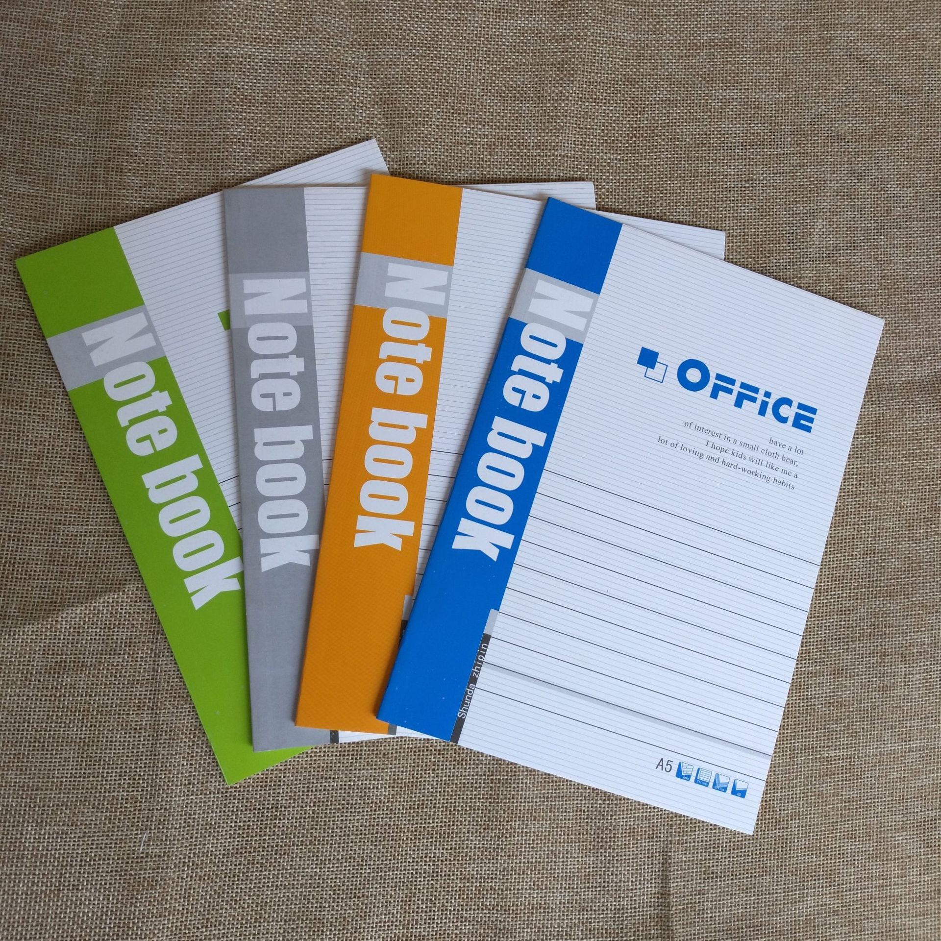 厂家货源a5胶订本软面抄办公本子32k学生用品软抄本