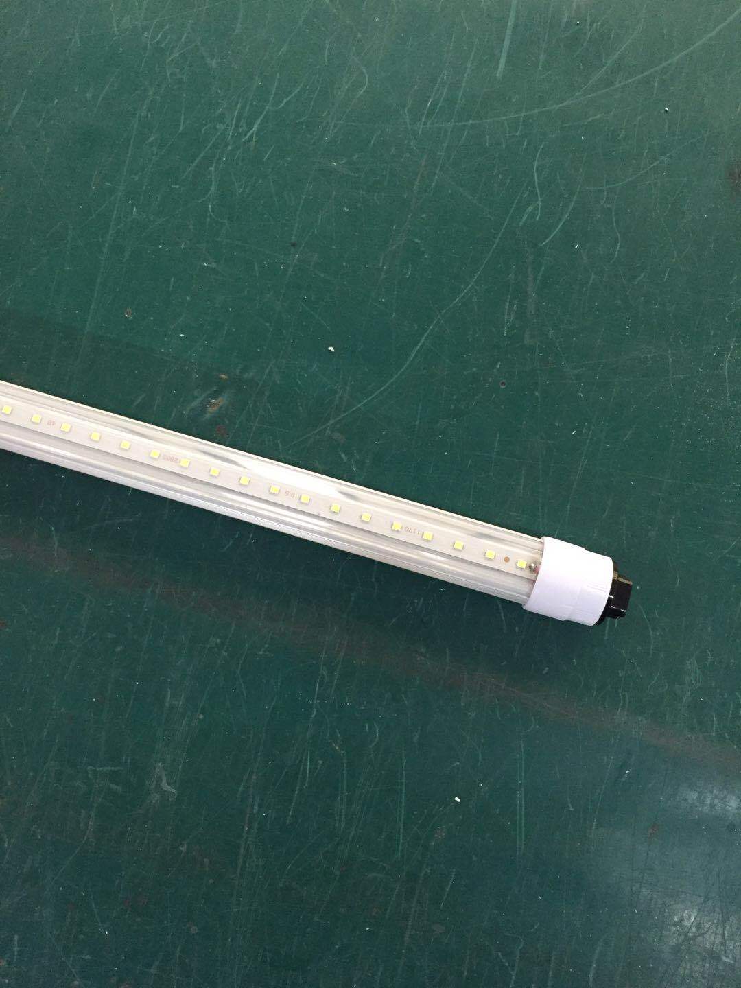 t8双面发光灯管 1.2米灯箱广告美国r17d旋转头尺寸定制 双面发光