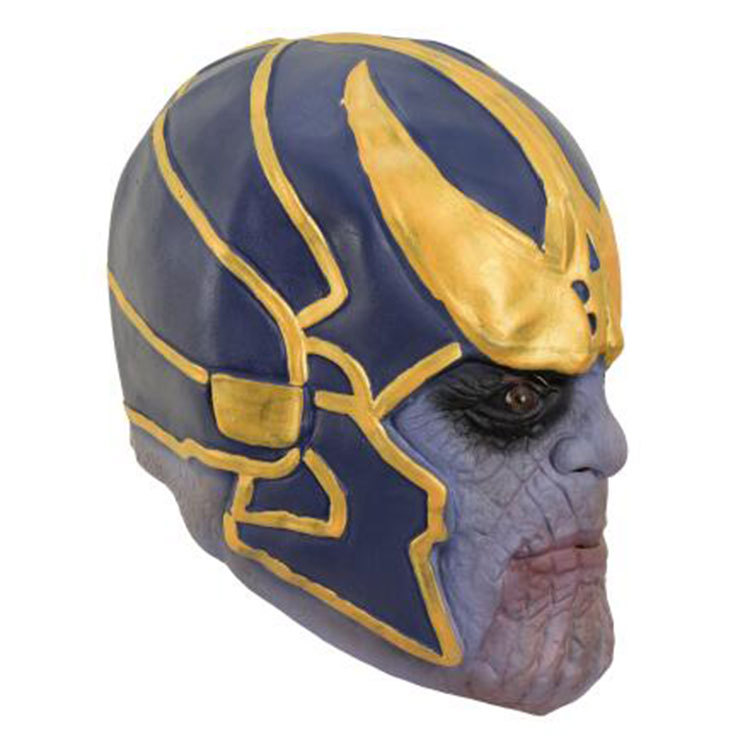 新万圣节面具漫威影视道具无限手套复仇者联盟4灭霸头套乳胶面具