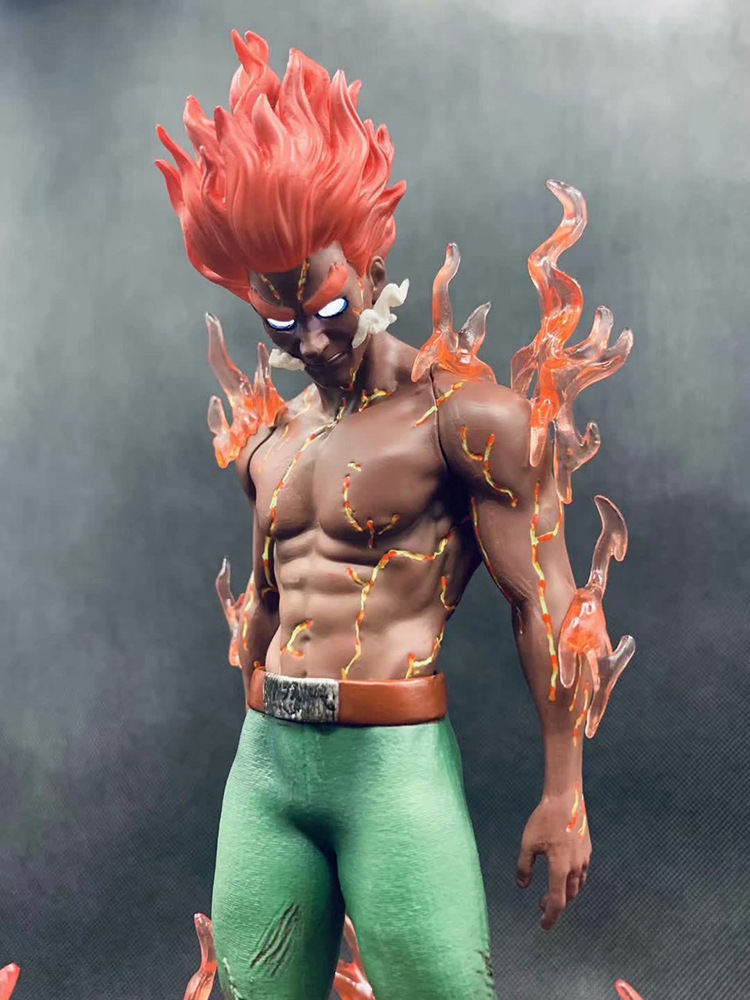 厂家批发特价 火影忍者 gk夜凯 八门遁甲 带灯发光 雕像 手办模型