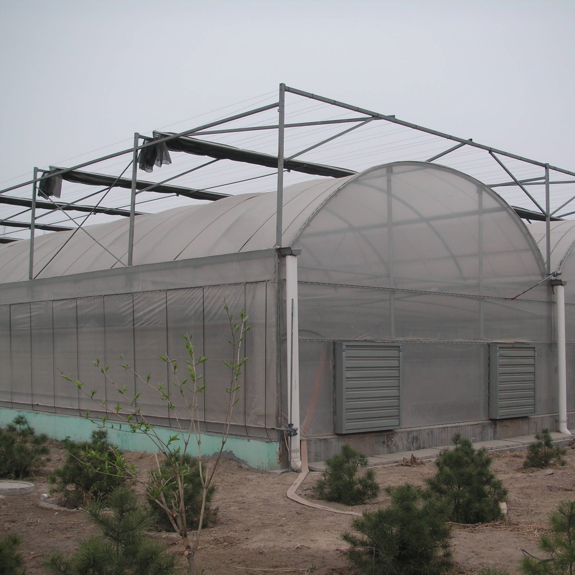 阳光pc板温室厂家 连栋蔬菜温室大棚植物花卉温室骨架连栋温室