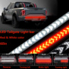 new pattern factory scanning Pickup Pickup Car lights Red and white Double color to turn to brake Reversing