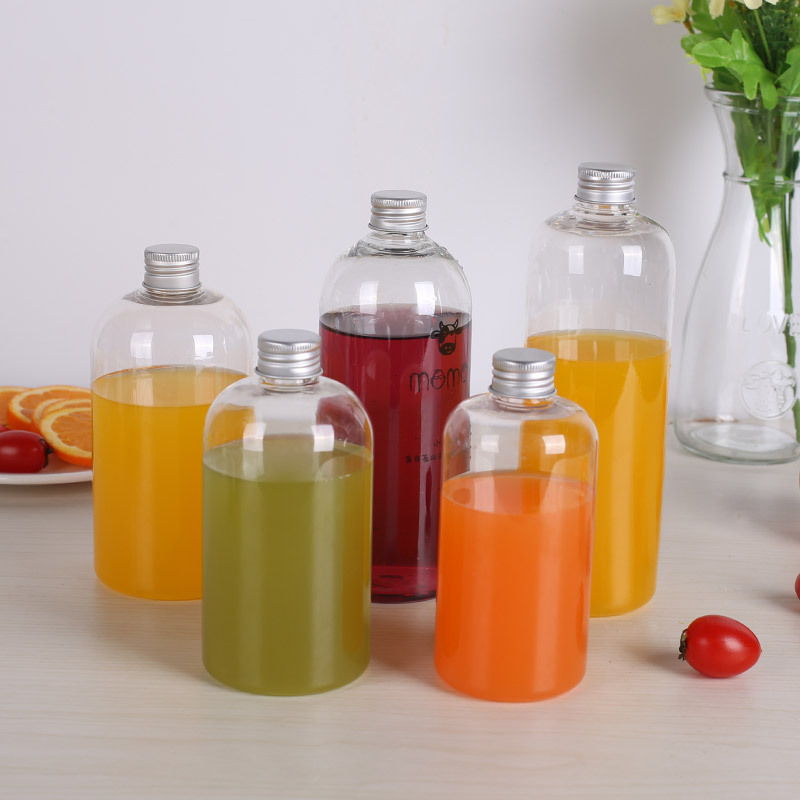 300ml400ml500mlpet小口塑料瓶圆肩塑料瓶果汁冷饮瓶饮料瓶