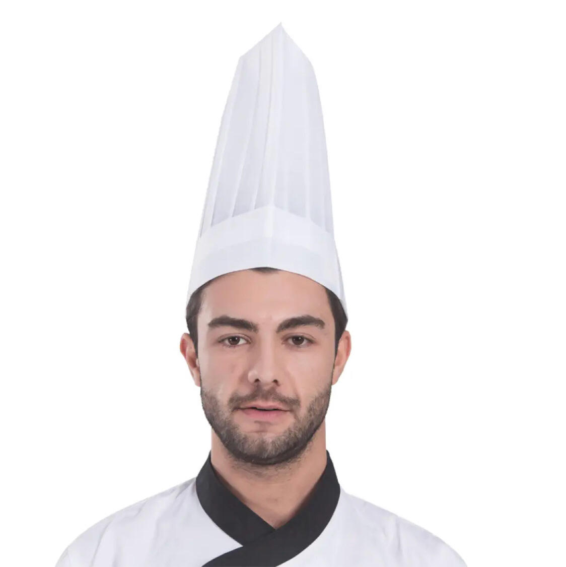 80g生态棉厨师帽 一次性厨师帽/无纺布厨师帽/厂家供应 定制帽子