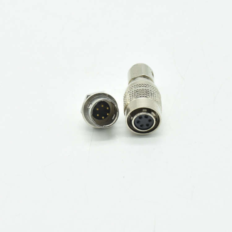 广濑hrs快速插拔航空插头hr10a-7p-6s小型连接器-pcb焊接针