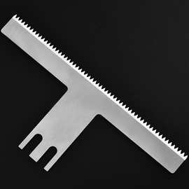 不锈钢t型刀片包装机锯齿波浪型切刀