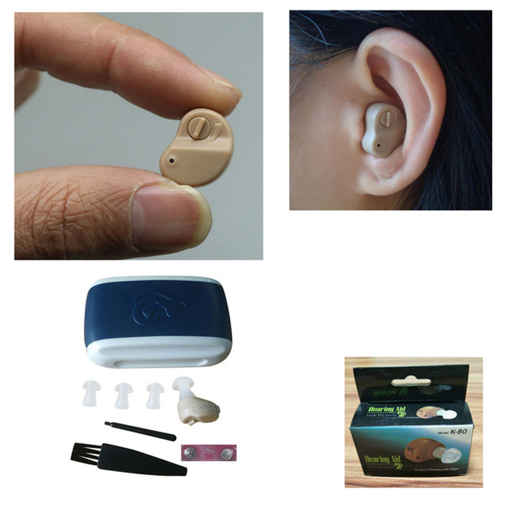 外贸专供hearingaid 隐形耳内助听器 声音放大器助听耳机工厂直销