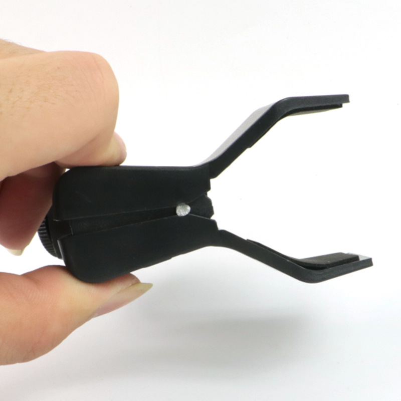 麦克风支架弹簧夹万能夹手机k歌e300电容麦话筒夹子有线无线通用