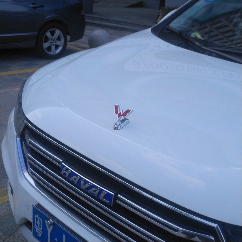 五菱宏光s立标s3标志车标荣光v车头引擎盖车标贴装饰中网前标改装