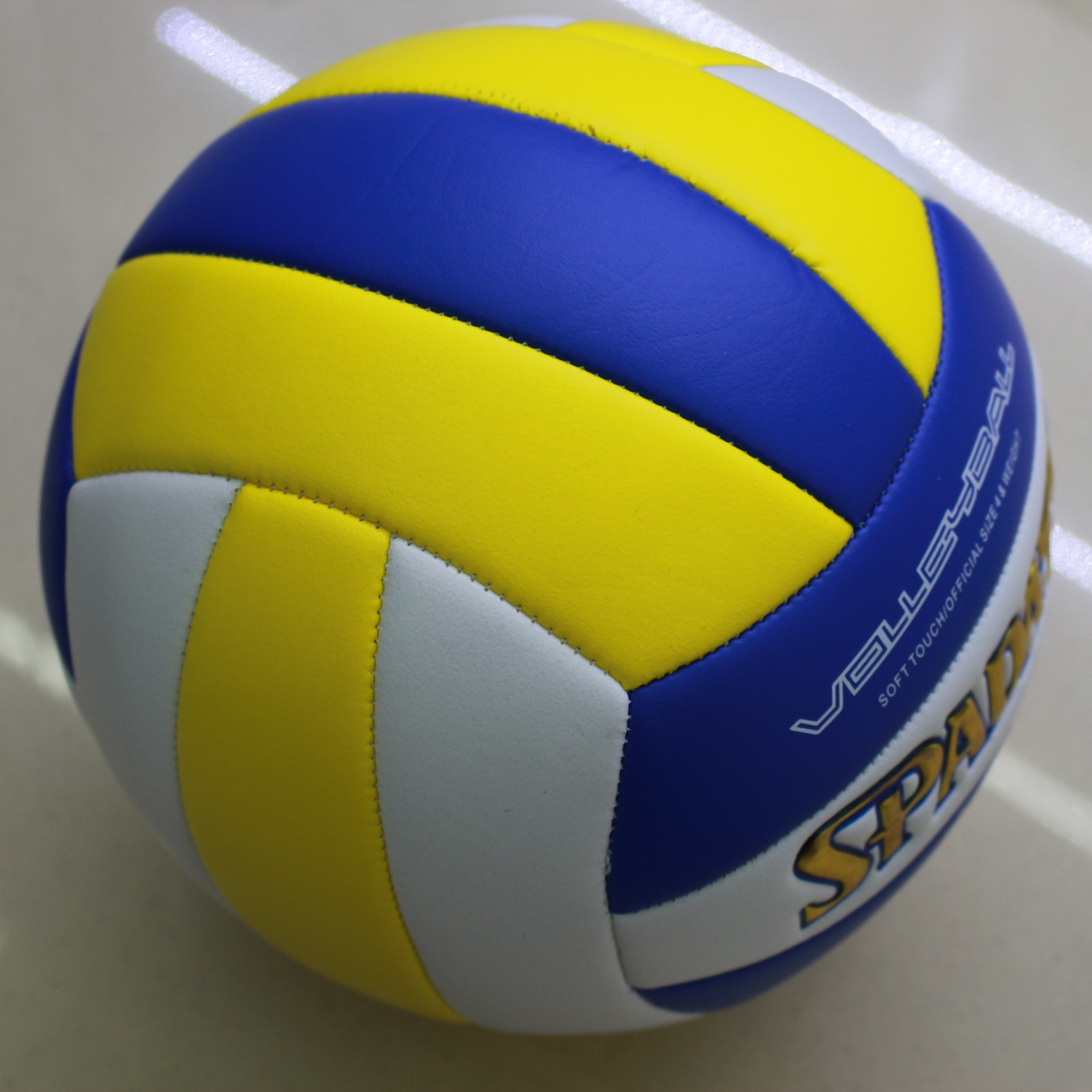 正品5号排球 黄蓝白高发泡中考专业标准比赛用软排球 量大优惠