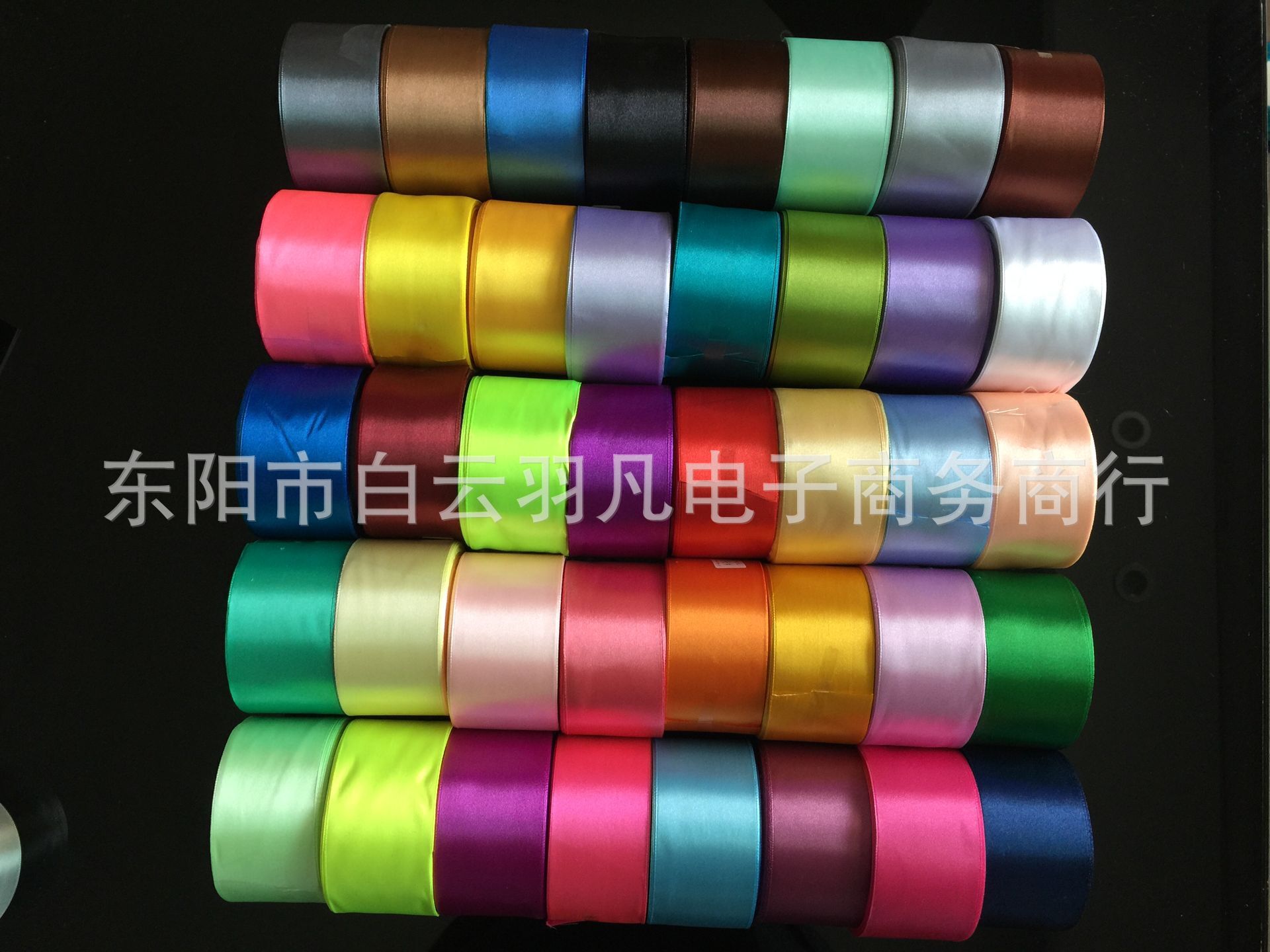 16 Points Dacron Ribbon Package Ribbon Holiday Wedding Site Layout Chair Back 5cm Wide Ribbon in Stock Wholesale