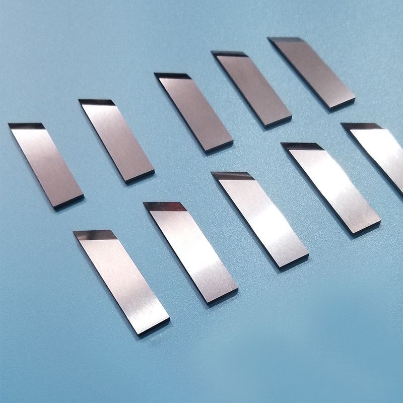 钨钢v型槽分切刀片纸板起沟机刀片定做 纸箱礼品盒左右开槽机刀片