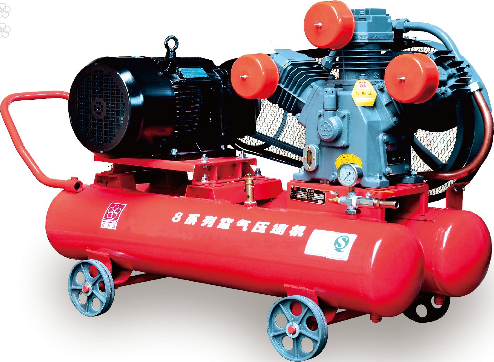 厂家直销开山红五环志高285型矿山空压机配柴油机s1115