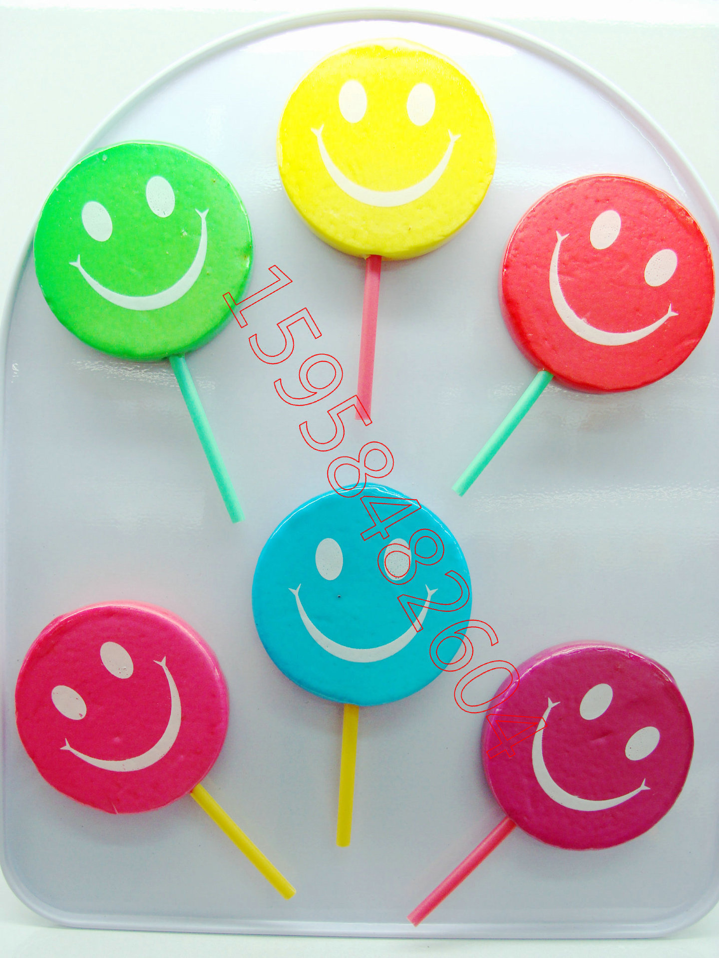 小号笑脸棒棒糖道具仿真棒棒糖道具 泡沫棒棒糖 儿童摄影道具