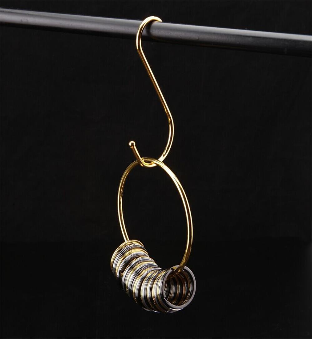 金属金色s型样品挂衣钩服装钩厨房工具货物挂钩铁钩小挂钩